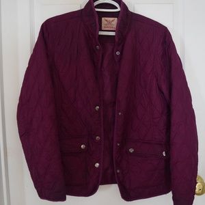 Purple Faded Glory Fall and Winter Jacket Coat
